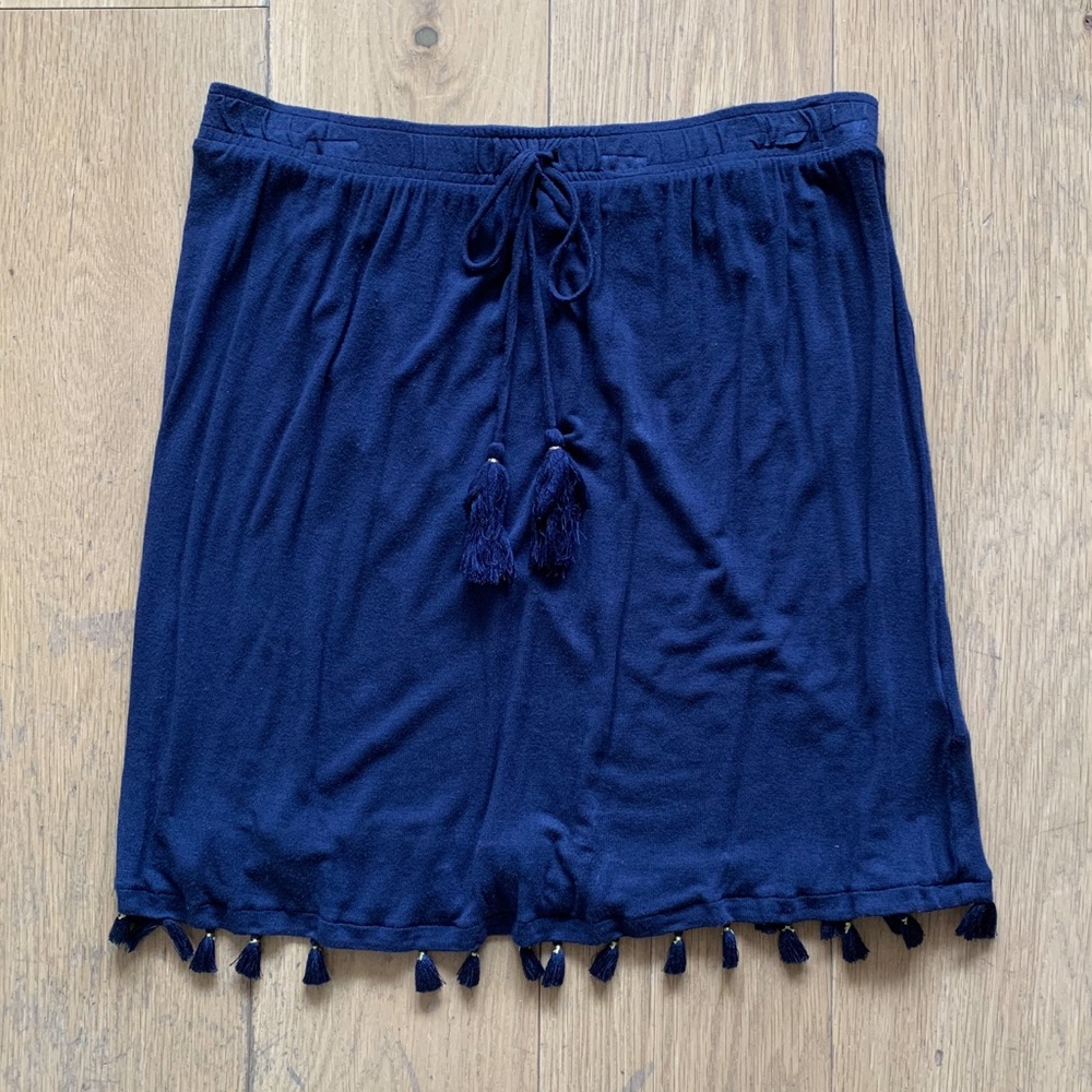 Navy tube top